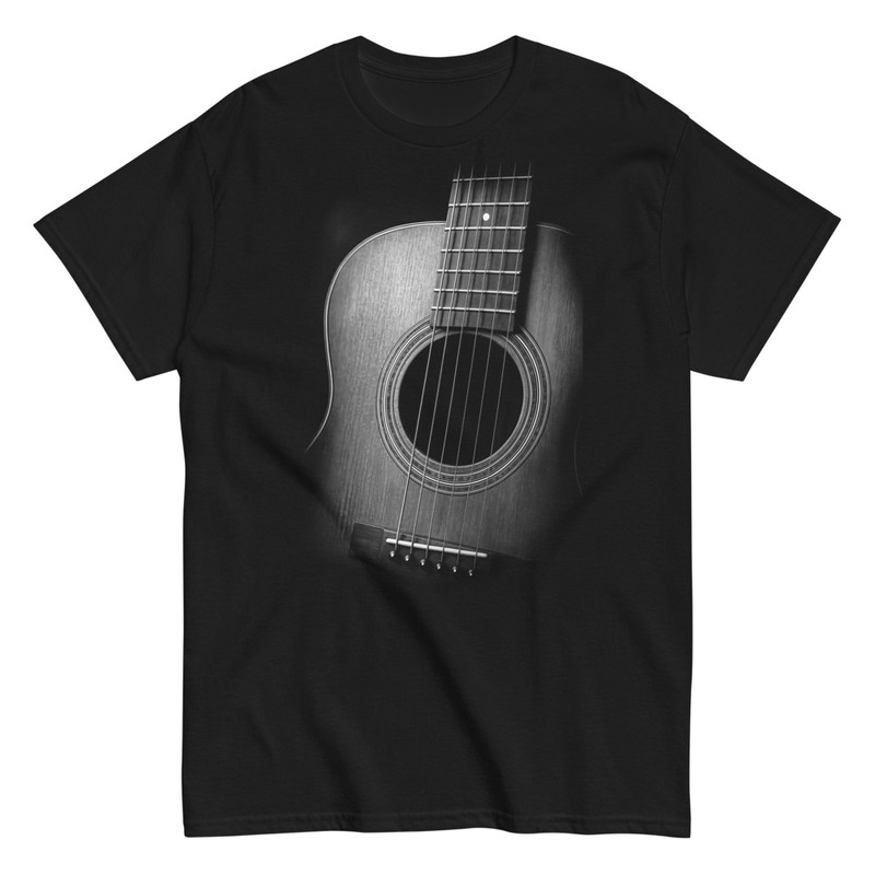 T-shirts: Design Guitare Acoustique
