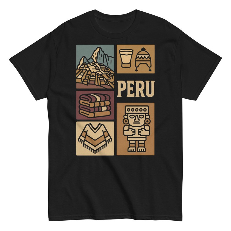 T-shirts: Collage Culturel Pérou