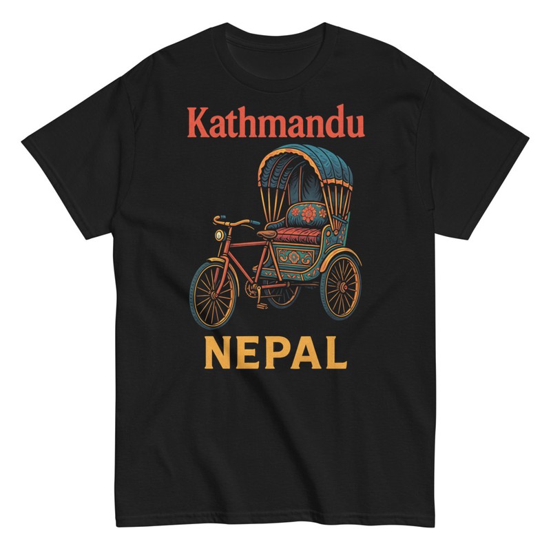 T-shirts: Design Kathmandu Népal