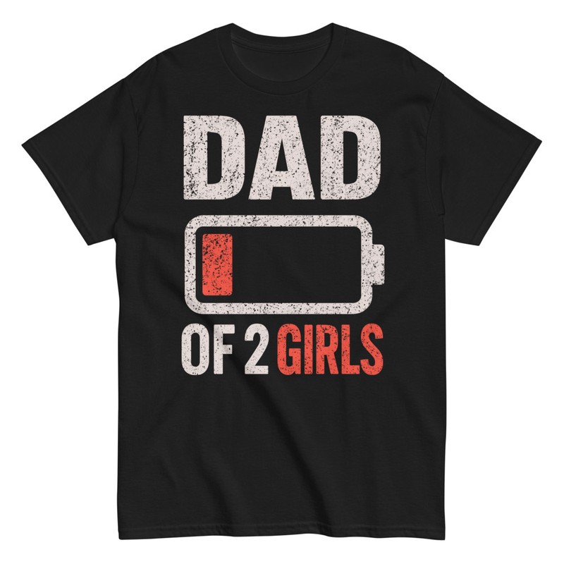 T-shirts: Papa de 2 Filles
