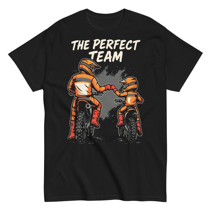 T-shirts: Équipe Père et Fils Motocross