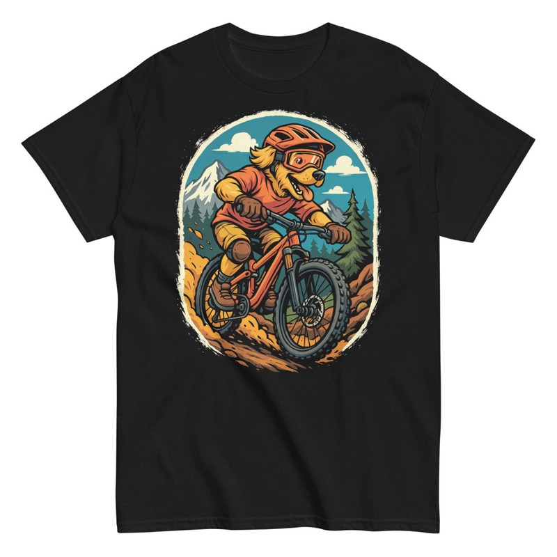 T-shirts: Aventure Cycliste Chien