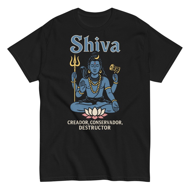 T-shirts: Shiva Créateur Conservateur Destructeur