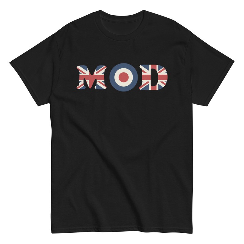 T-shirts: Style Britannique MOD