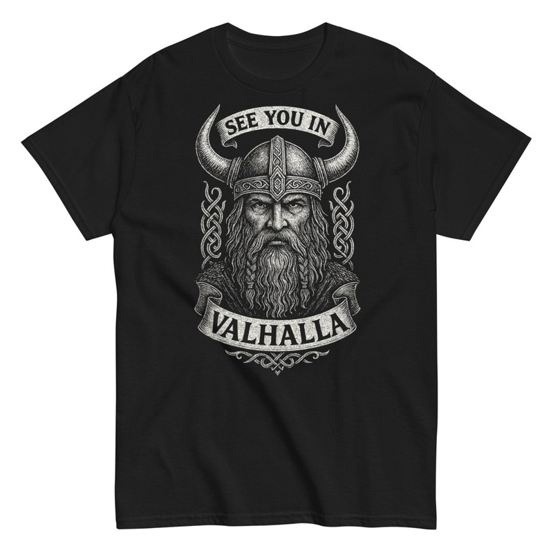 T-shirts: Viking See You In Valhalla