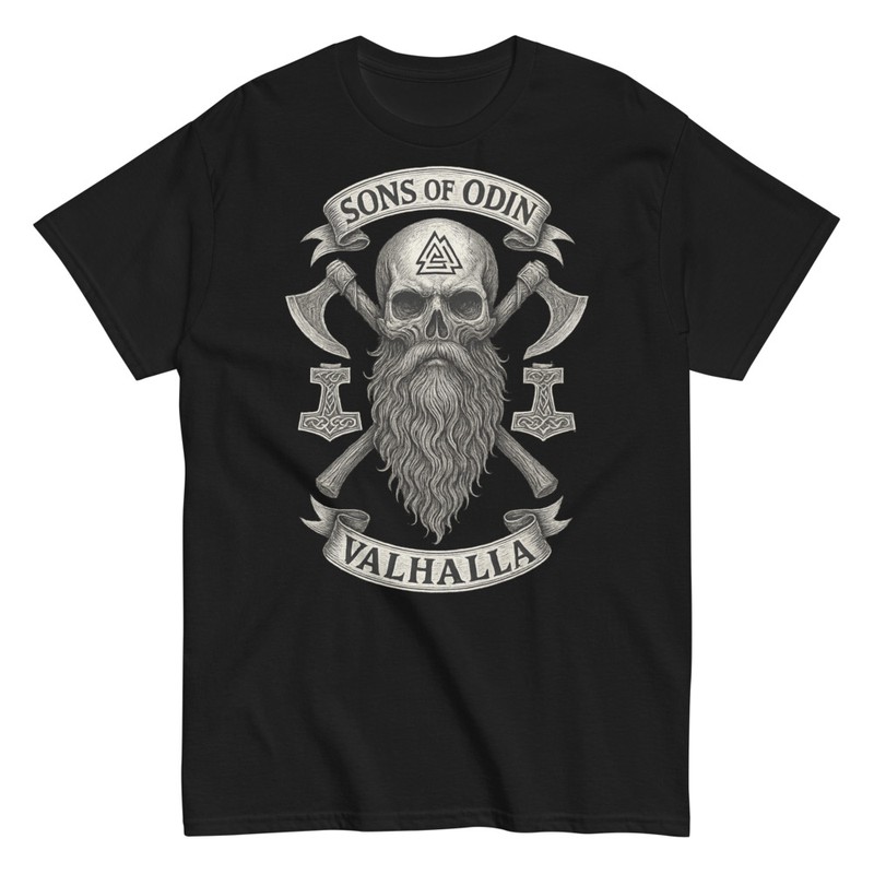 T-shirts: Sons of Odin Valhalla Viking