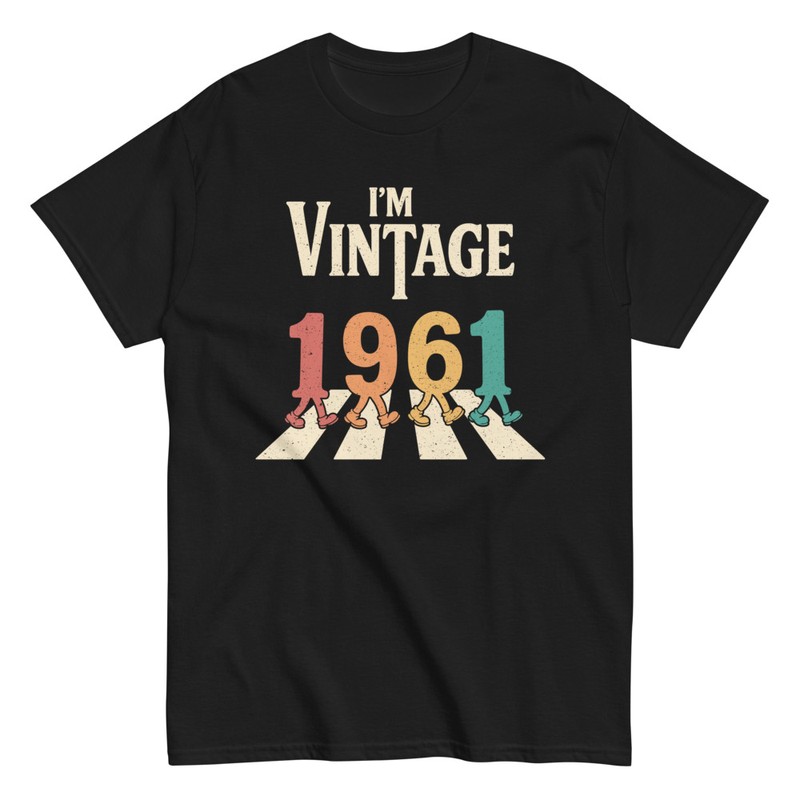 T-shirts: Vintage 1961 64 Ans Abbey Road