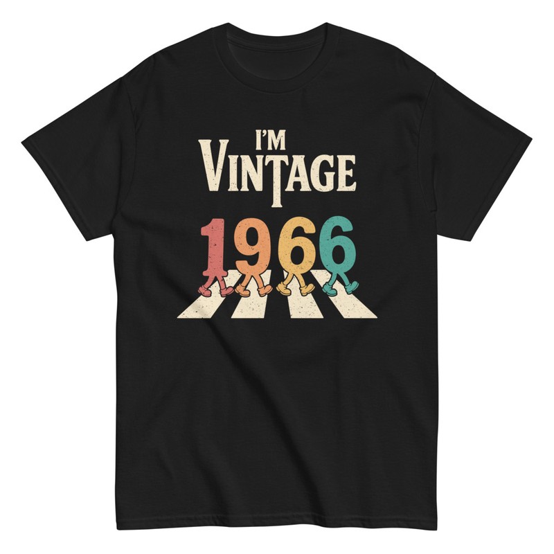T-shirts: Vintage 1966 59 Ans Abbey Road