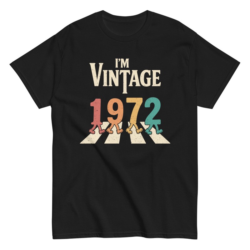T-shirts: Vintage 1972 53 Ans Abbey Road