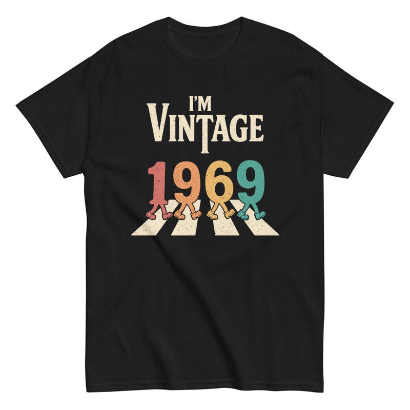 T-shirts: Vintage 1969 56 Ans Abbey Road