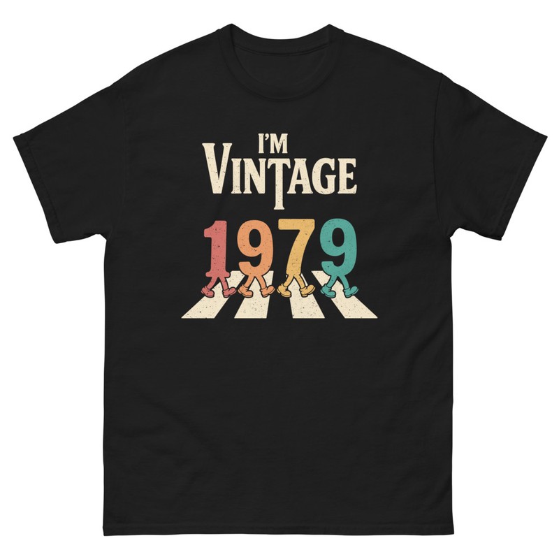 T-shirts: Vintage 1979 46 Ans Abbey Road