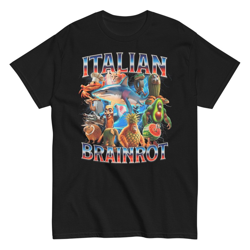 T-shirts: Brainrot Italien Animaux Absurdes
