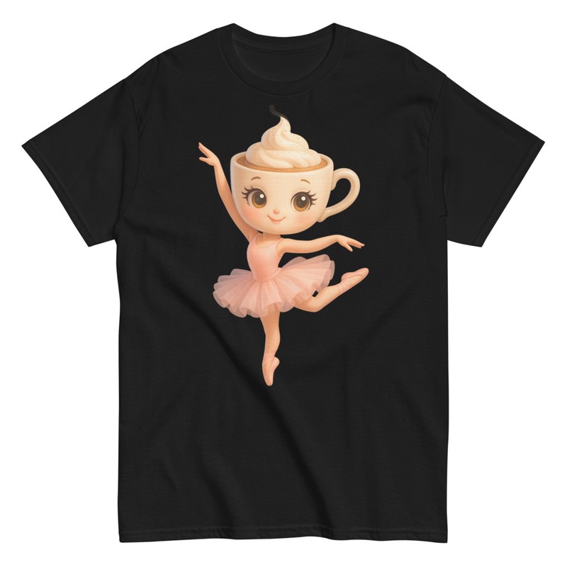 T-shirts: Brainrot Ballerine Cappuccino Drôle