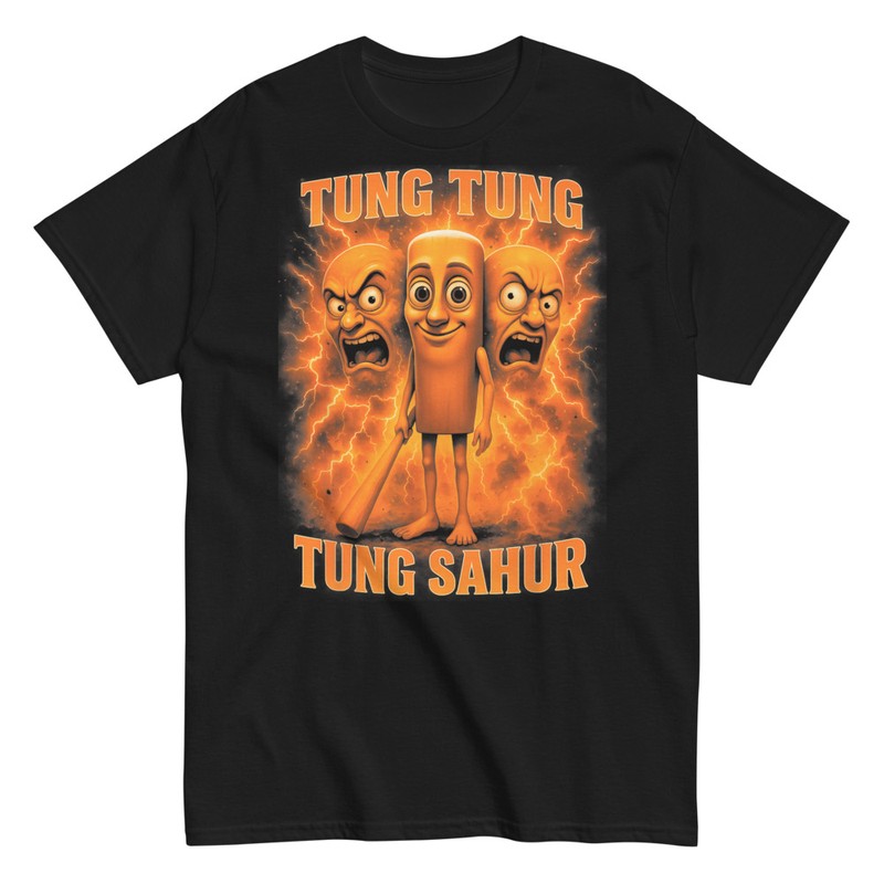 T-shirts: Tung Tung Sahur Énergie Mème