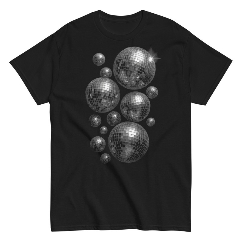 T-shirts: Boules Disco des Années 70