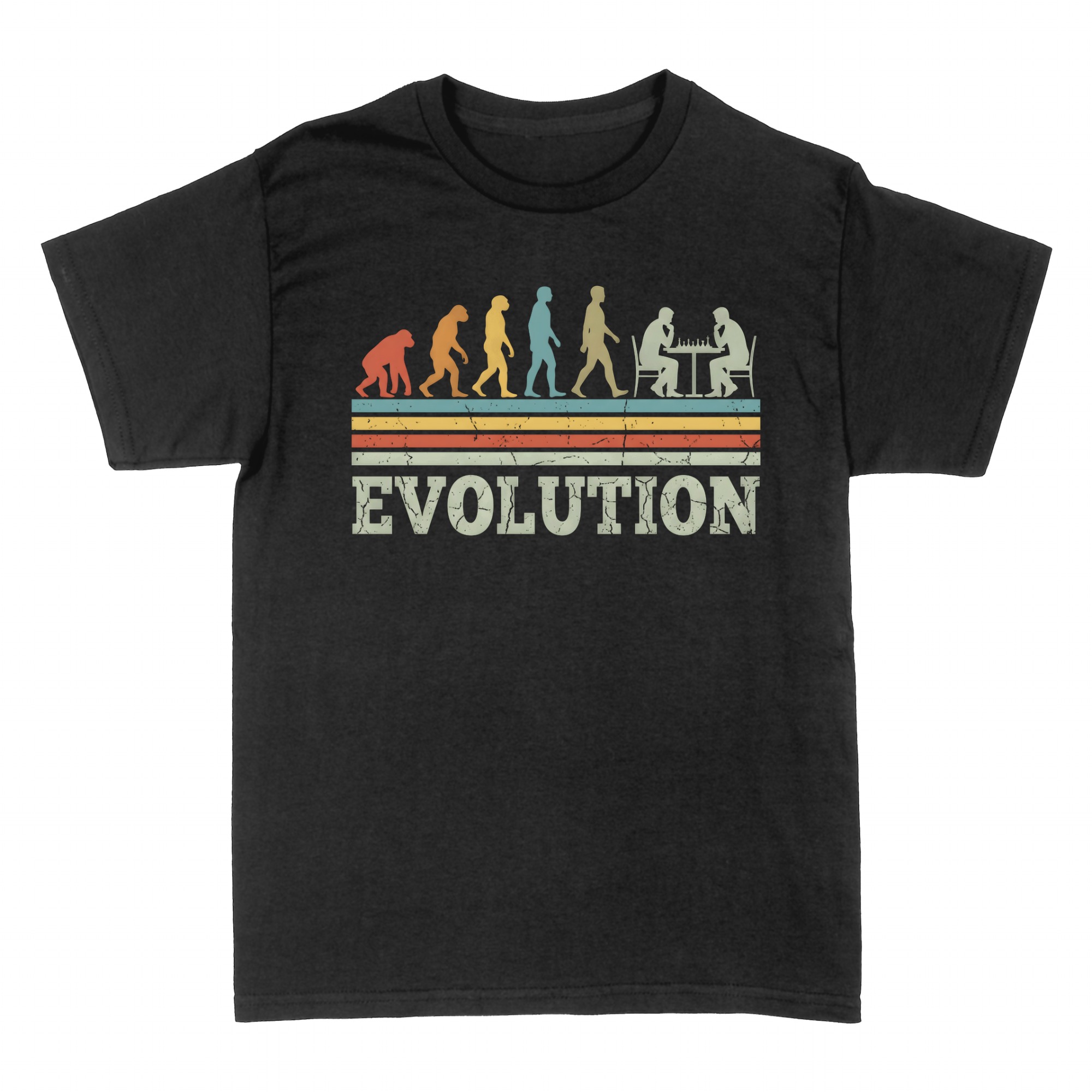 T-shirts: &Eacute;volution du Joueur d'&Eacute;checs