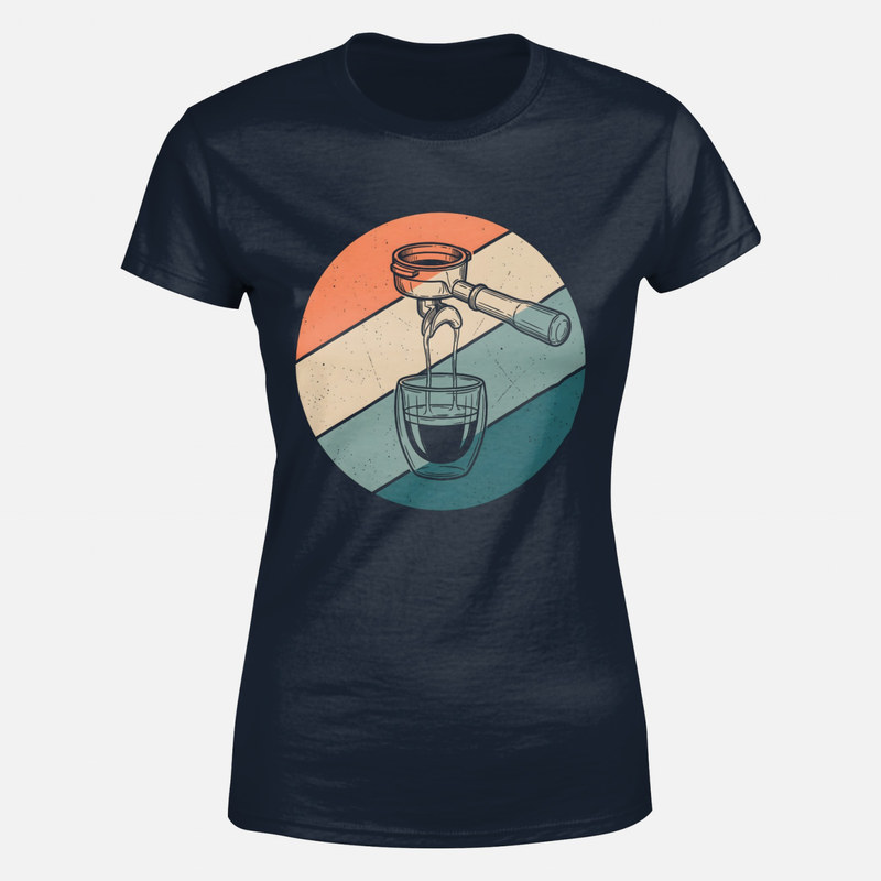 T-shirts: Tee shirt Caf&eacute; Espresso Vintage pour Papa Papi