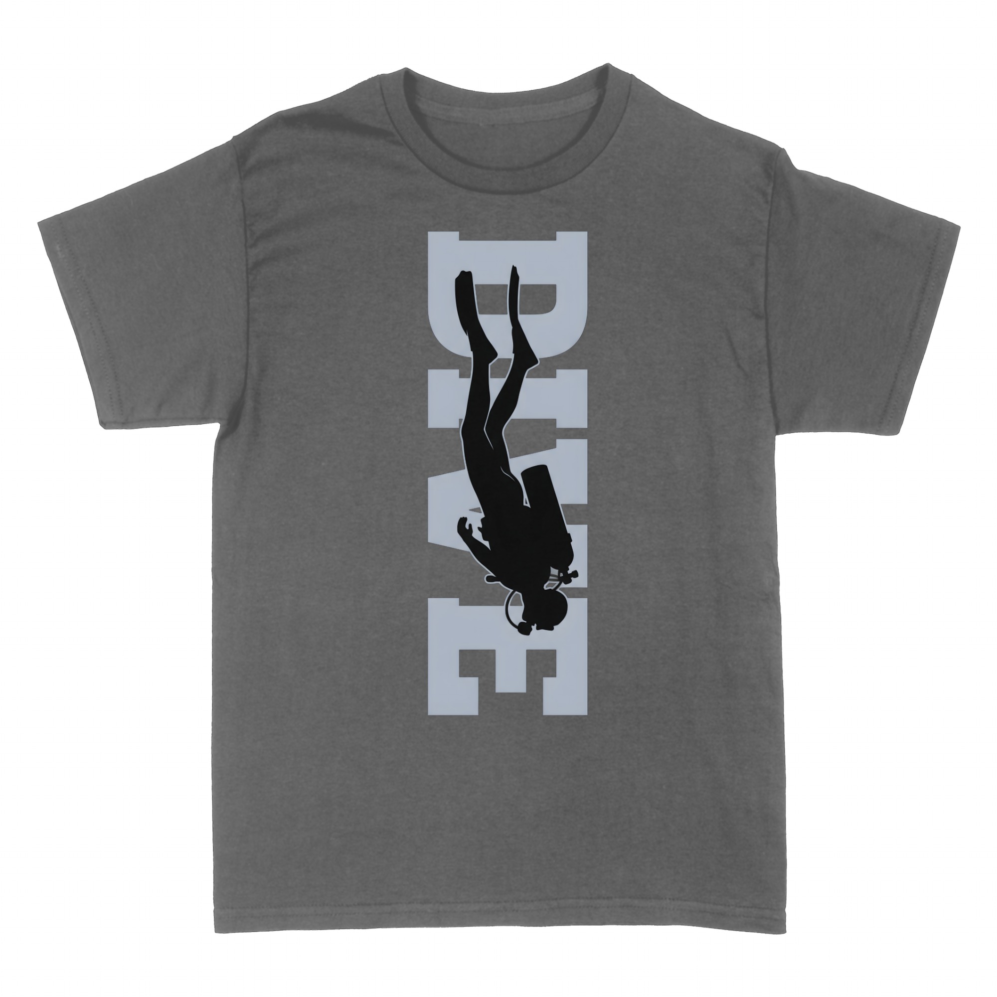 T-shirts: Tee shirt DIVE Plongeur Minimaliste Scuba