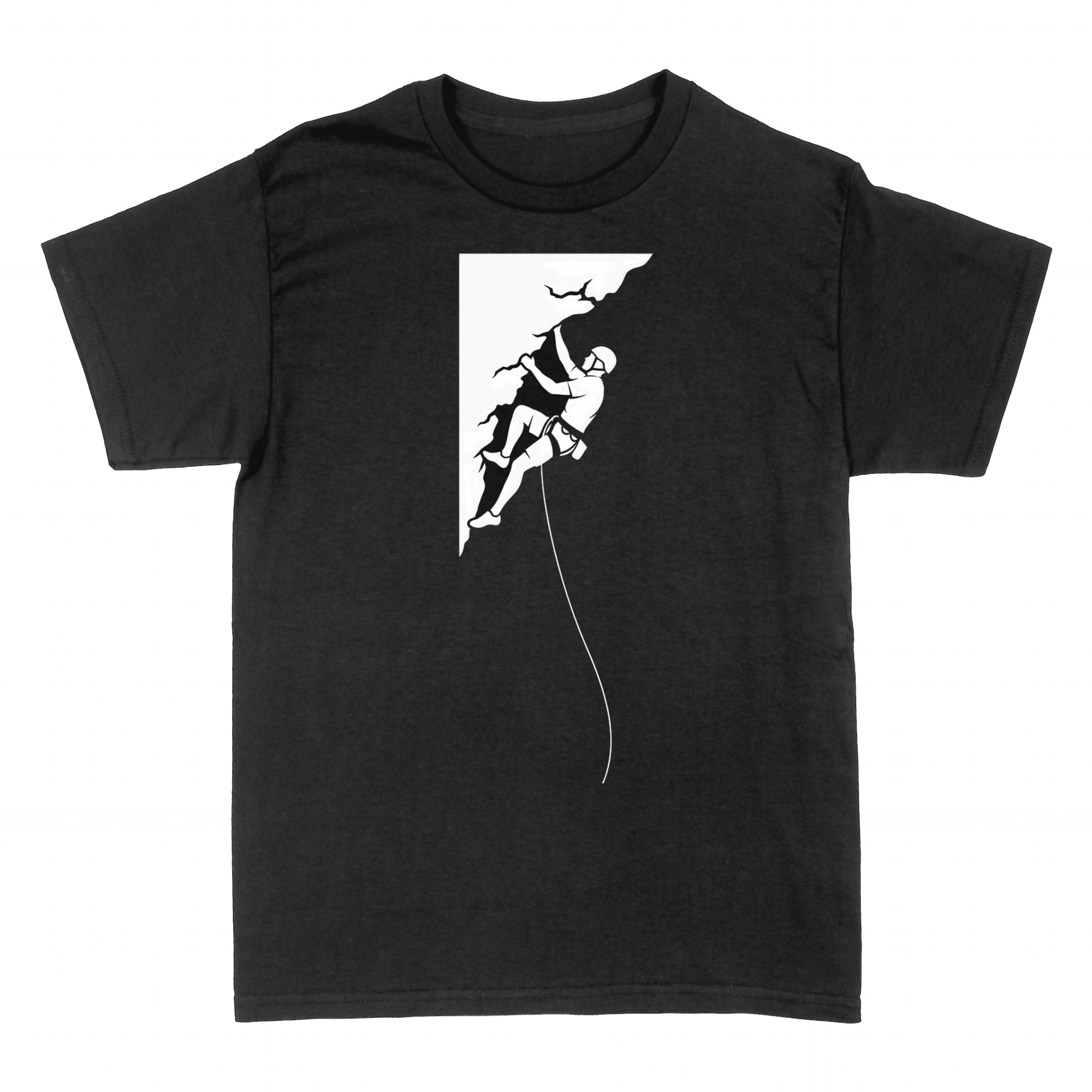 T-shirts: Silhouette Grimpeur Escalade Montagne