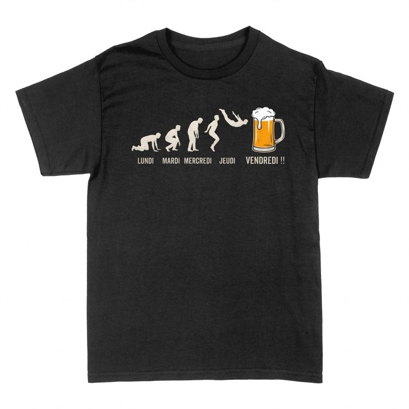 T-shirts: &Eacute;volution semaine, plongeon dans bi&egrave;re