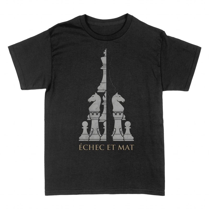 T-shirts: Pi&egrave;ces d'&eacute;checs &eacute;chec et mat