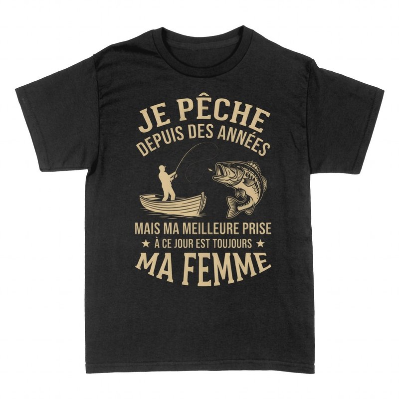 T-shirts: Ma meilleure prise c'est ma femme