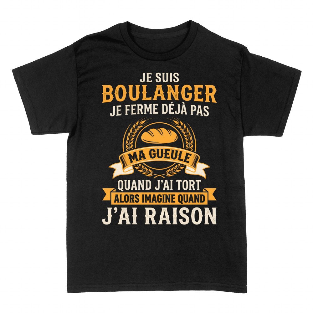 T-shirts: Boulanger je ferme d&eacute;j&agrave; pas ma gueule