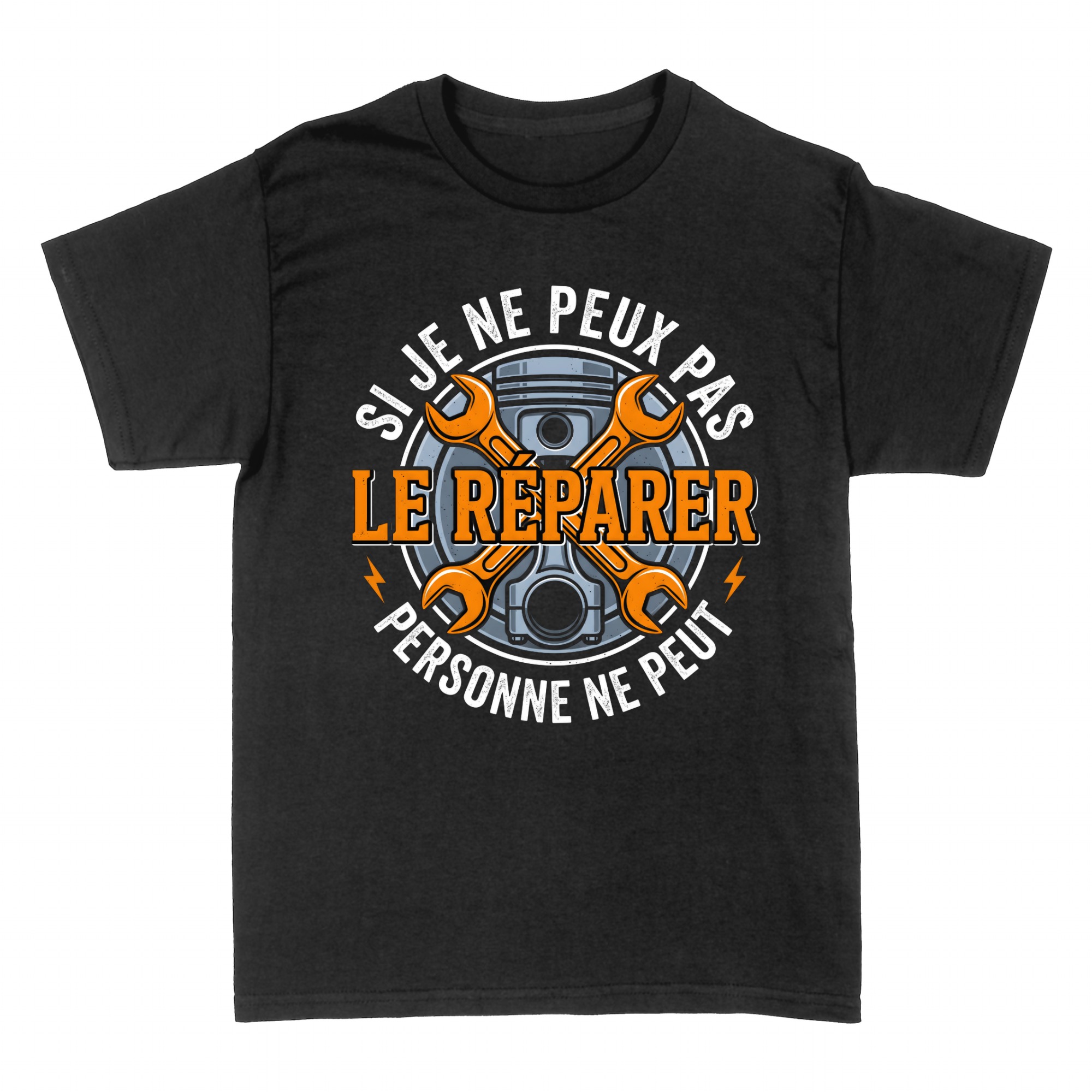 T-shirts: M&eacute;canicien Si Je Peux Pas Le R&eacute;parer