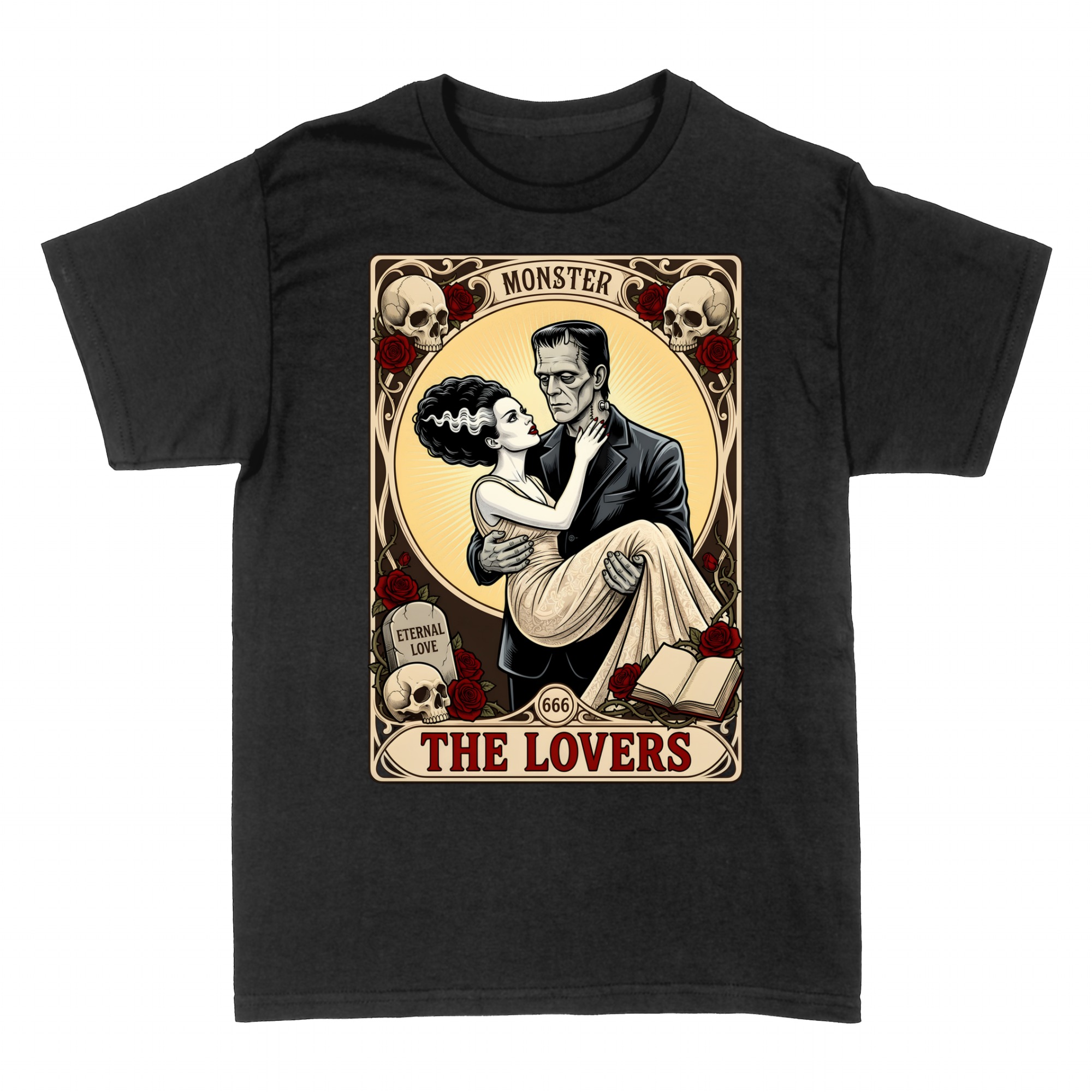 T-shirts: Carte de Tarot Infirmi&egrave;re Monstre Gothique
