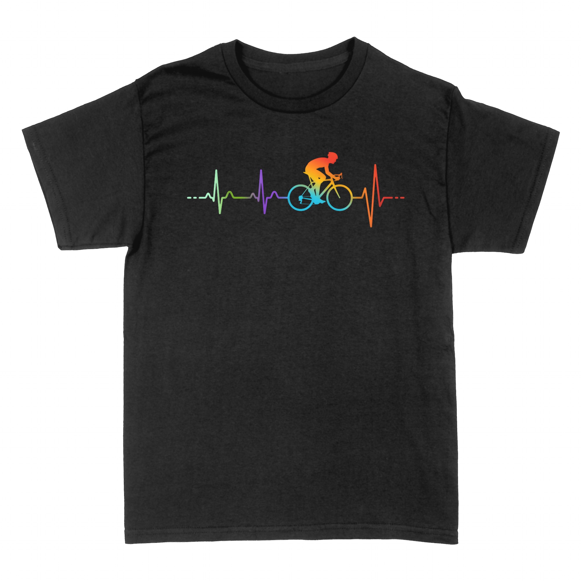 T-shirts: Rythme Cardiaque Cycliste ECG
