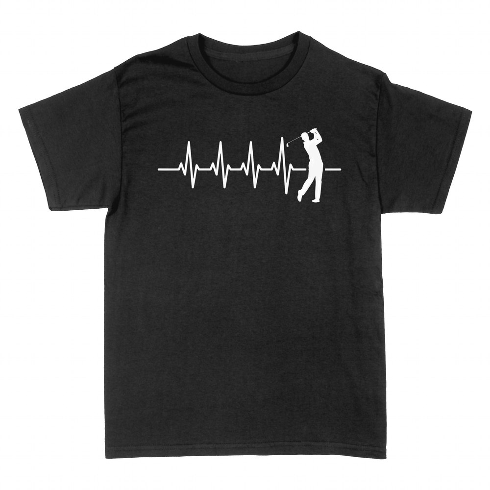 T-shirts: Battement de c&oelig;ur de golfeur &eacute;lectro