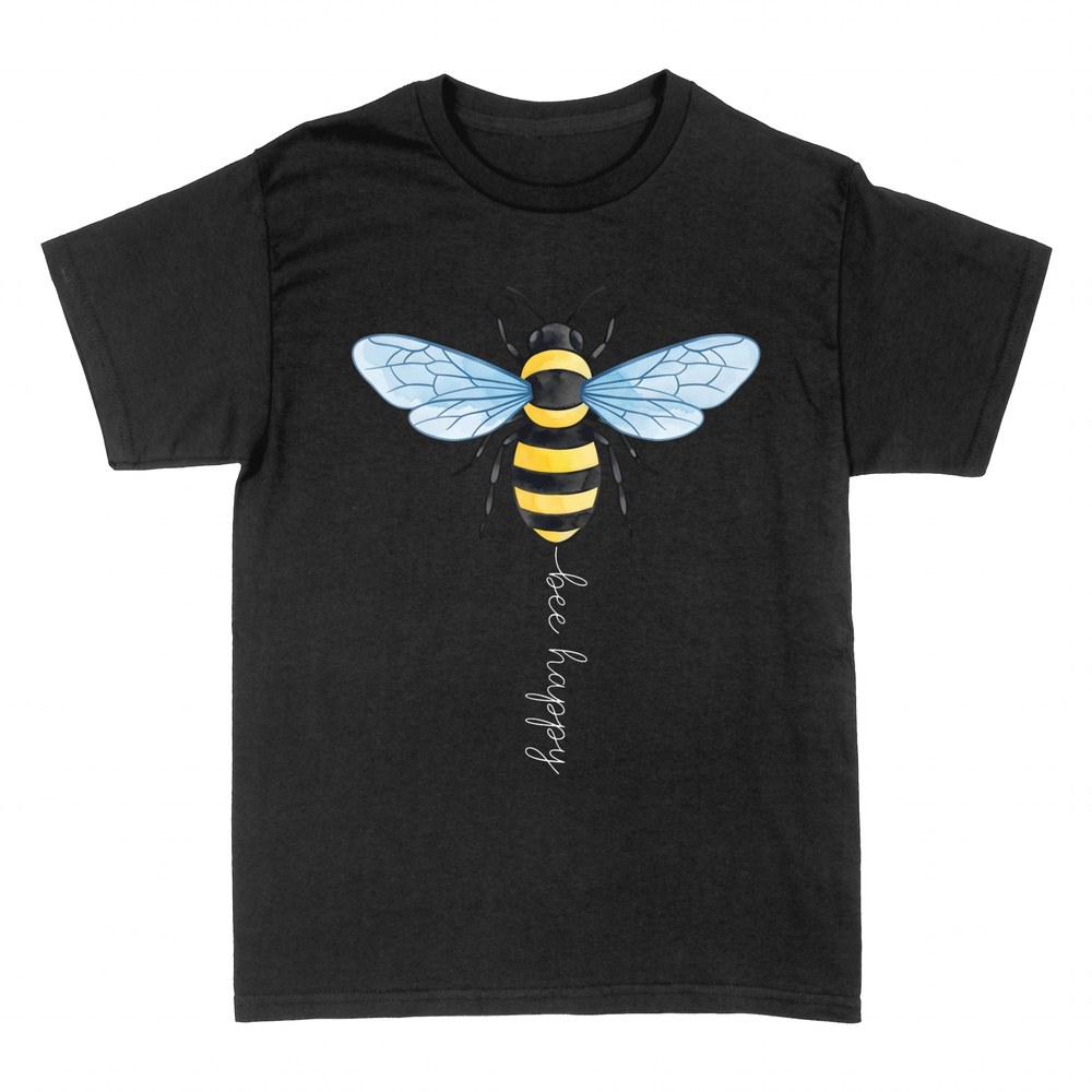 T-shirts: Abeille aquarelle bee happy