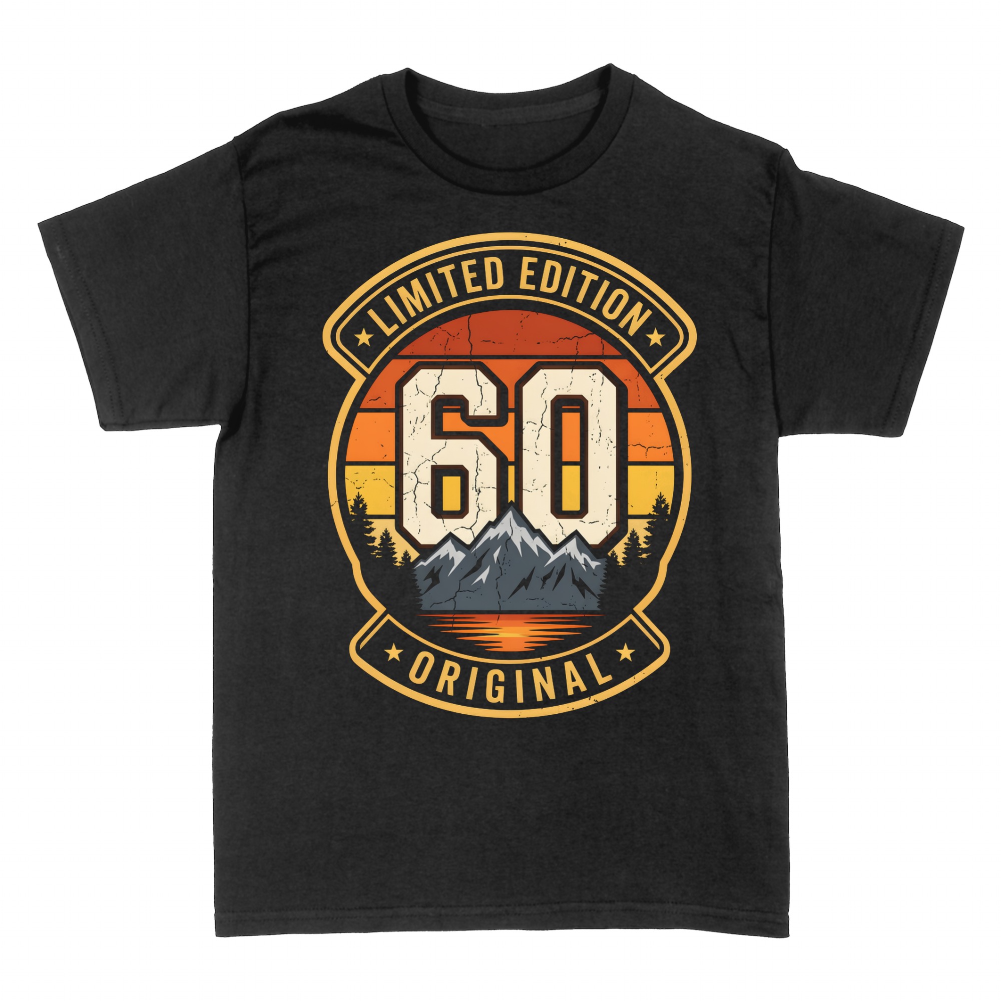 T-shirts: 60 ans r&eacute;tro montagnes