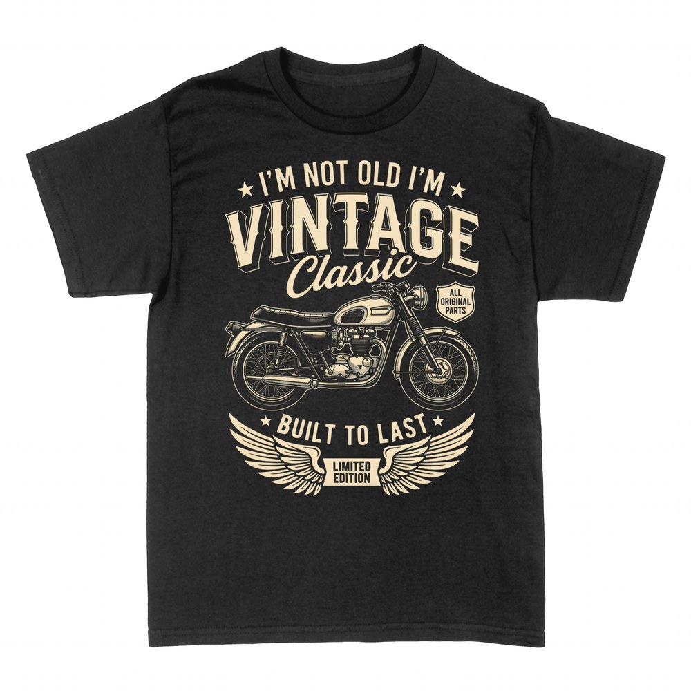 T-shirts: Moto vintage je ne suis pas vieux