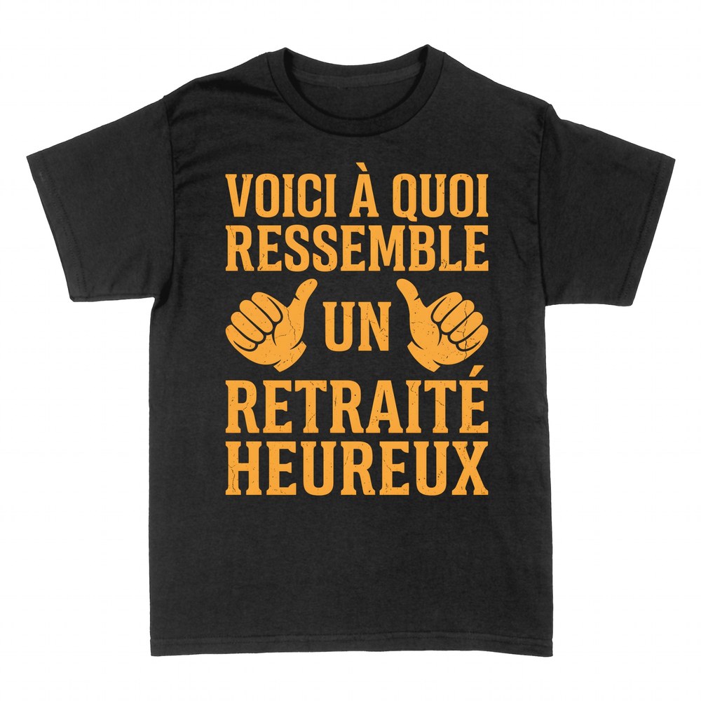 T-shirts: Voici &agrave; quoi ressemble un retrait&eacute;