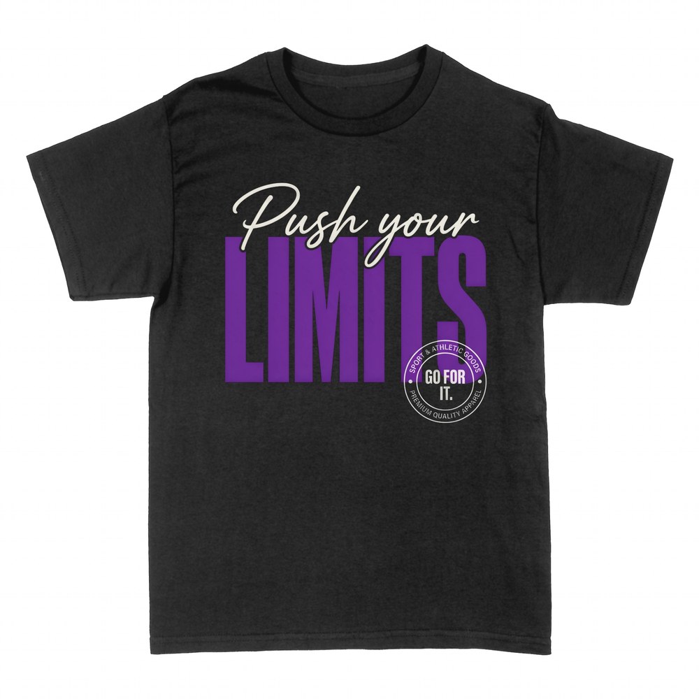 T-shirts: Push your Limits motivation gym