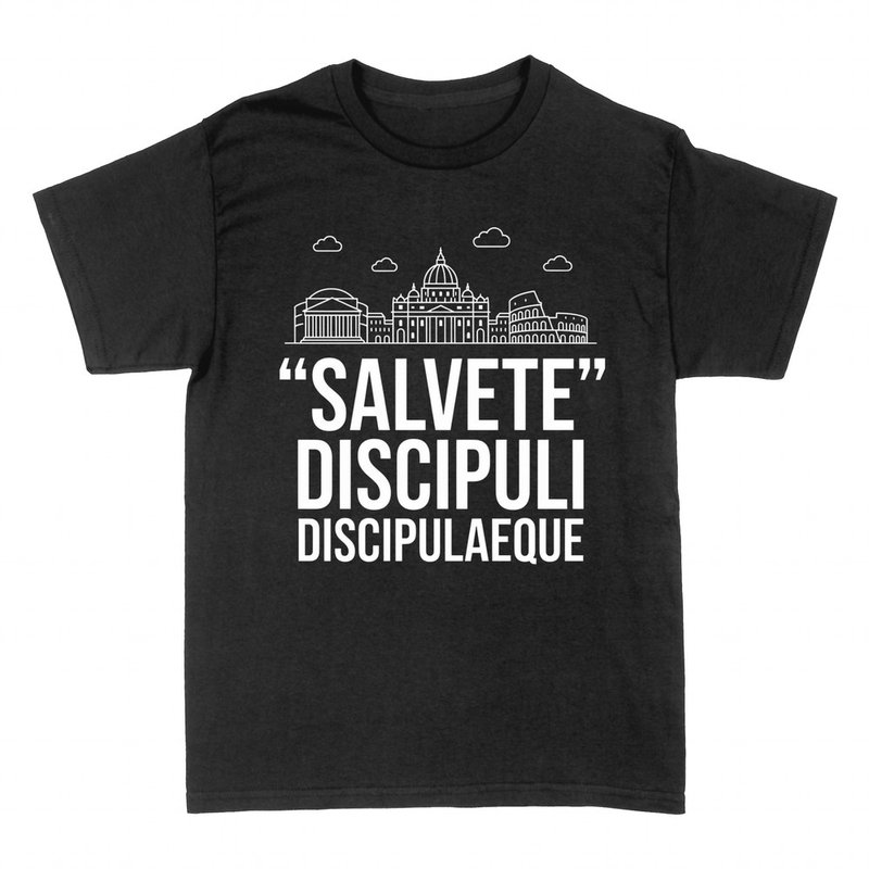 T-shirts: Salvete discipuli, salutation latine du prof