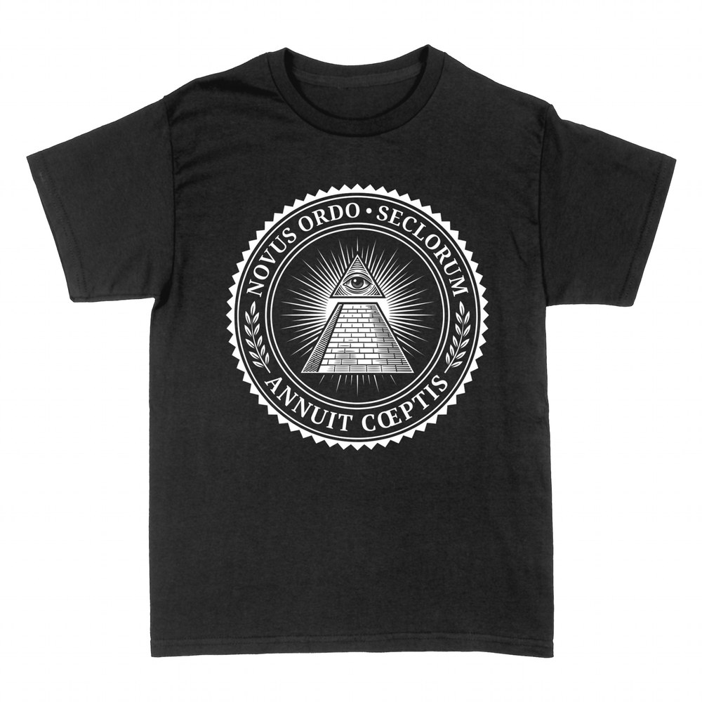 T-shirts: &OElig;il qui voit tout pyramide ma&ccedil;onnique