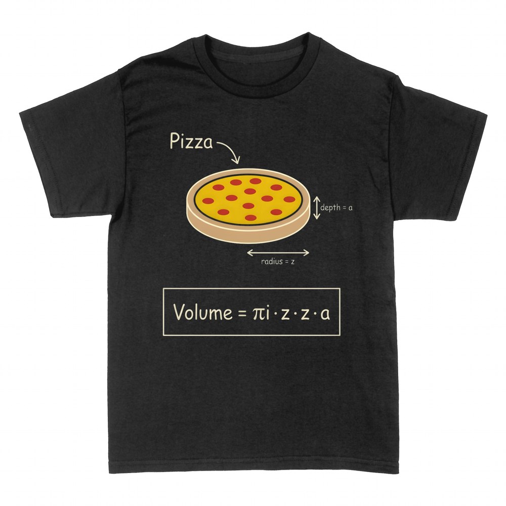 T-shirts: Volume de la pizza pi z z a