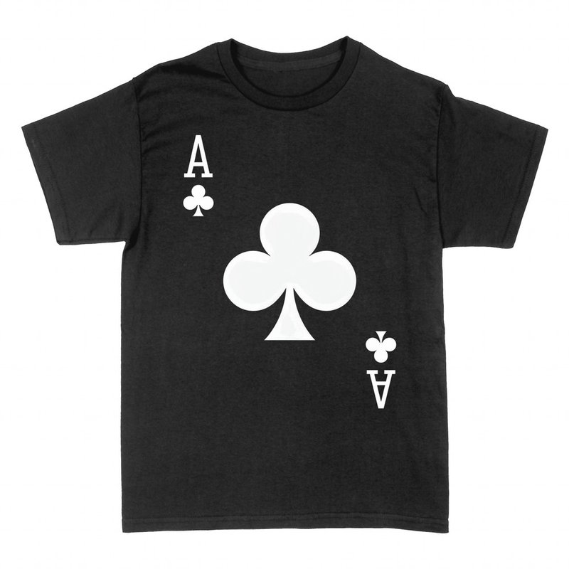 T-shirts: As de tr&egrave;fle de poker
