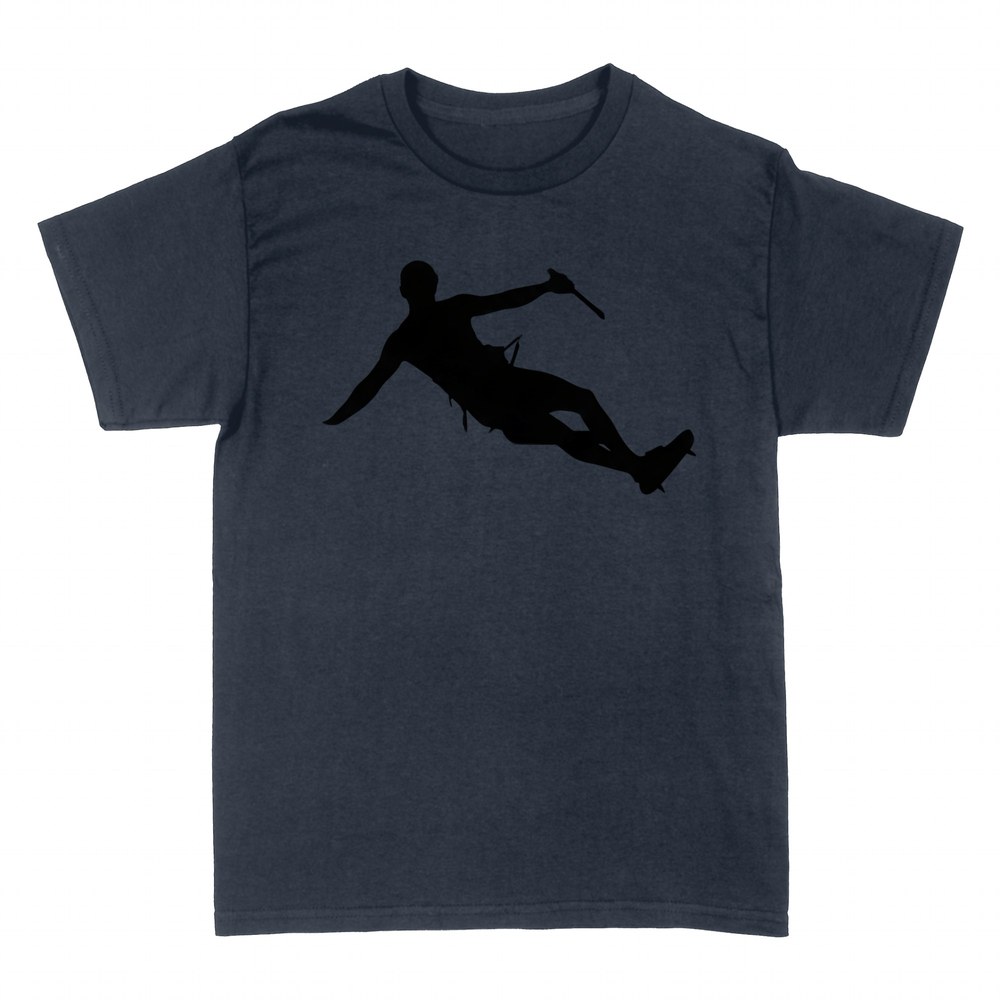T-shirts: Silhouette de wakeboard en action