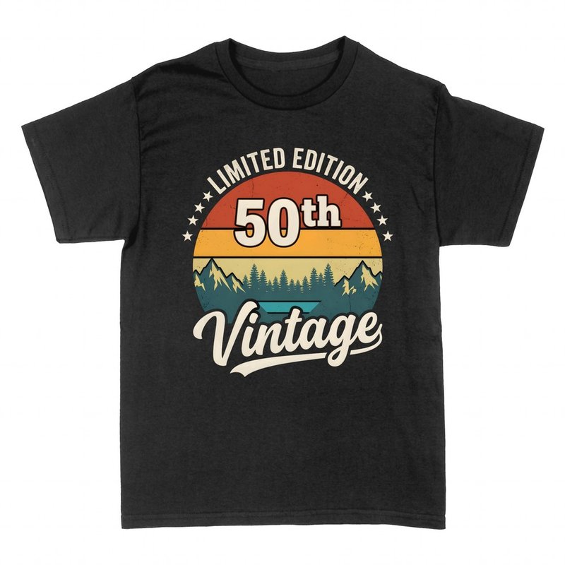 T-shirts: 50 ans r&eacute;tro montagnes 
