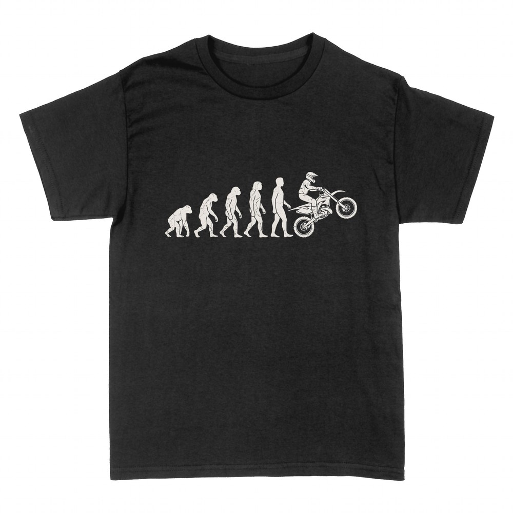 T-shirts: &Eacute;volution de l'homme au motocross