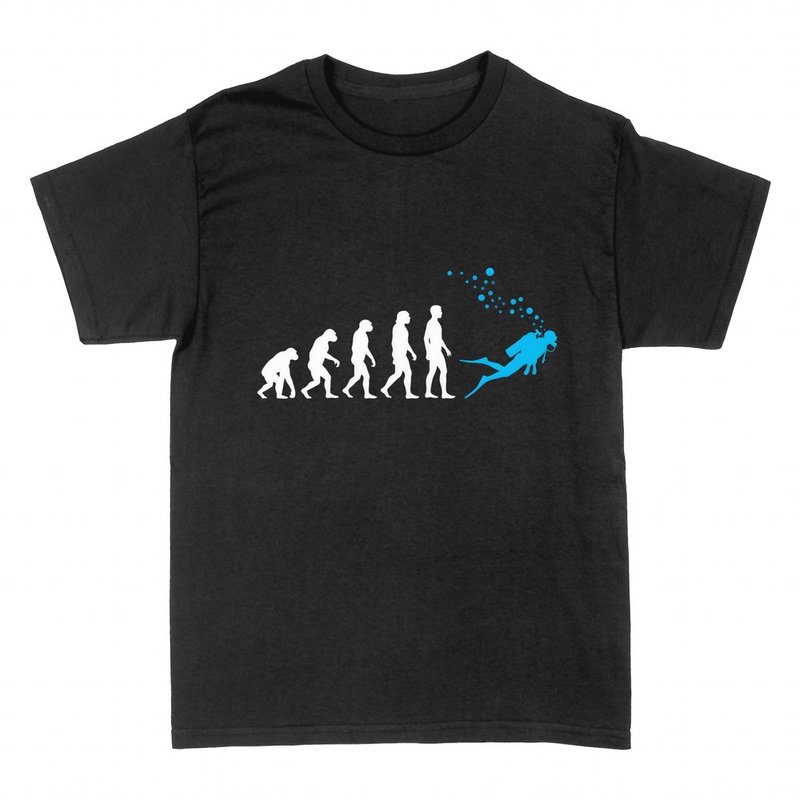 T-shirts: &Eacute;volution du plongeur