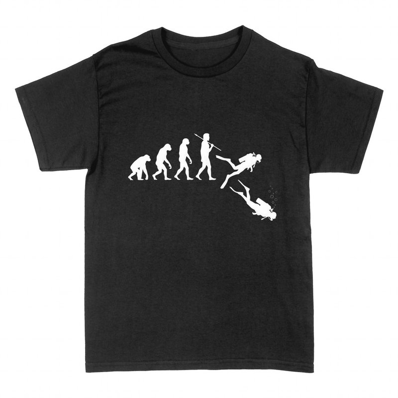 T-shirts: &Eacute;volution du plongeur