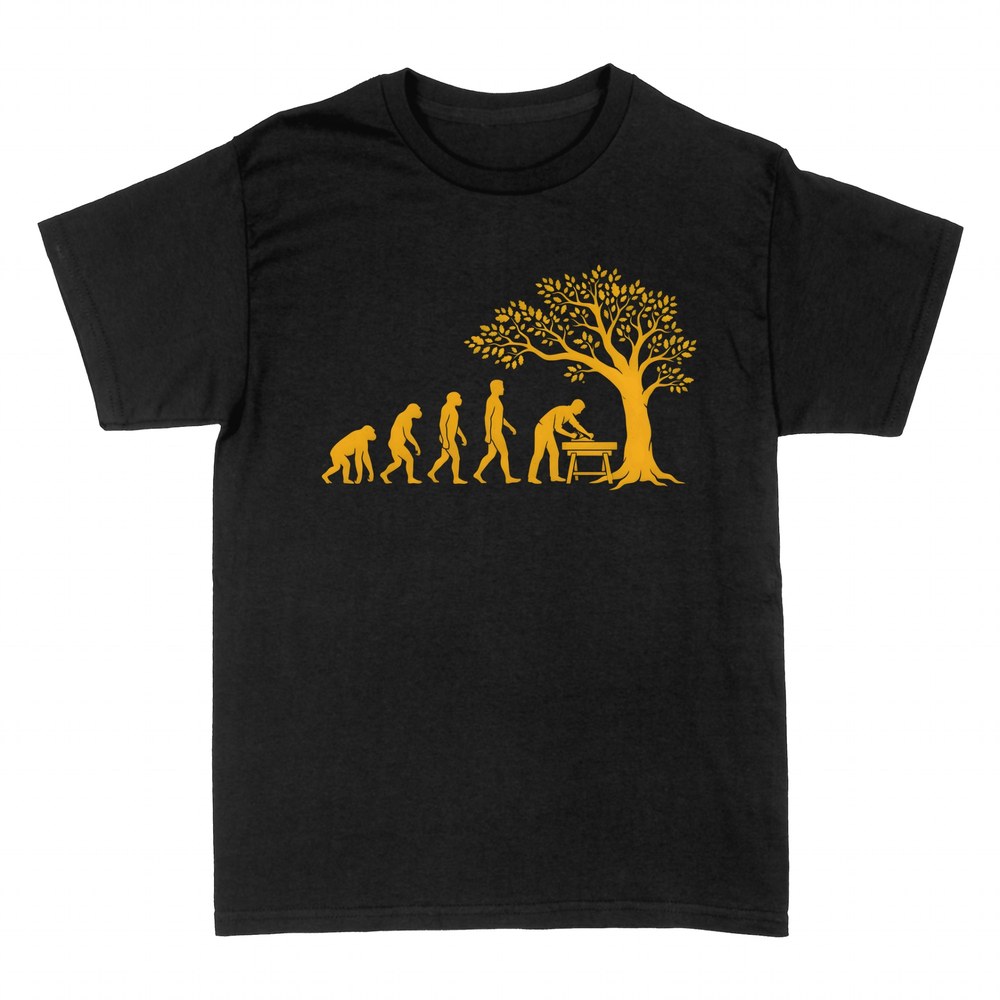 T-shirts: &Eacute;volution du menuisier &agrave; l'&eacute;tabli