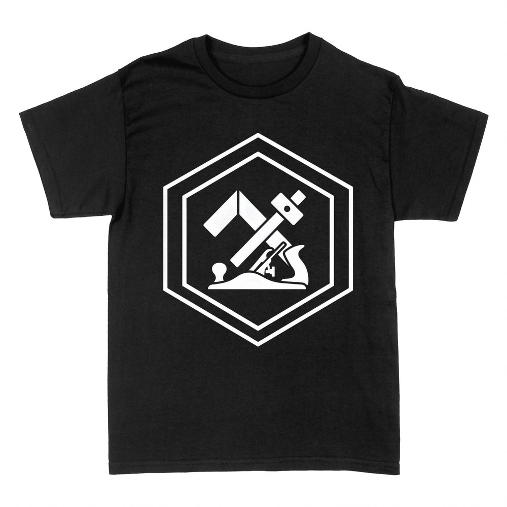 T-shirts: Embl&egrave;me de menuisier avec rabot