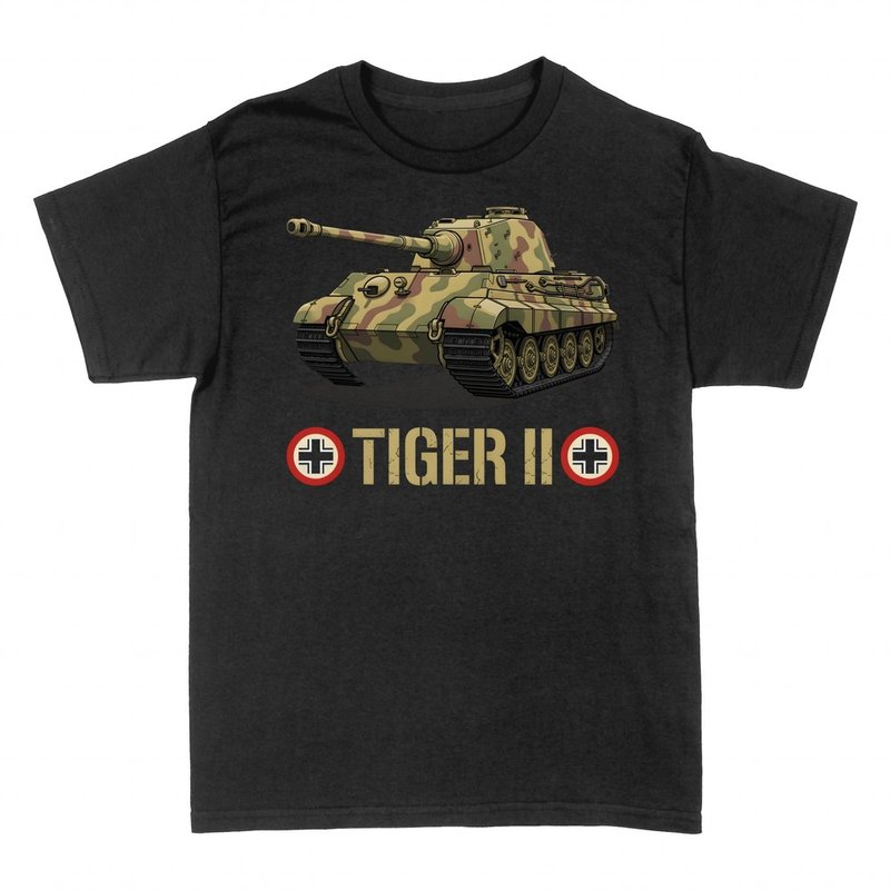 T-shirts: Char lourd Tiger II King Tiger