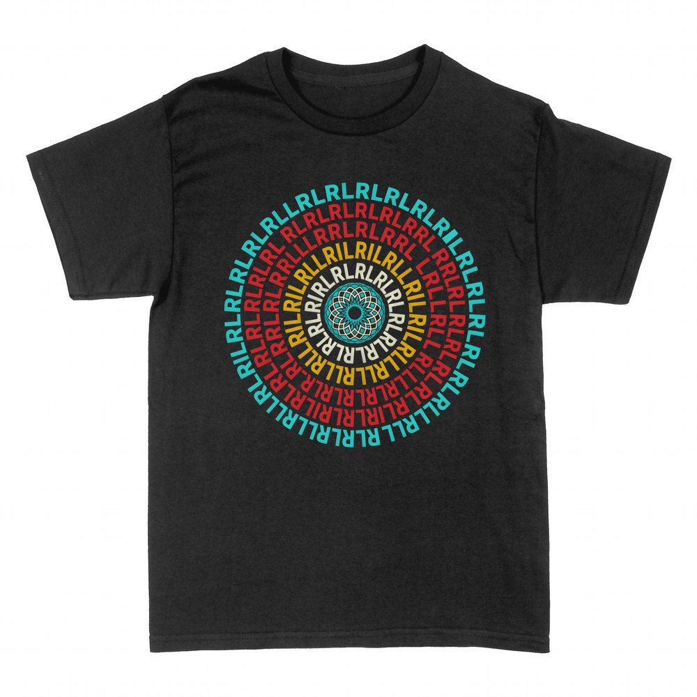 T-shirts: Mandala de batteur avec motif de baguettes RLRL