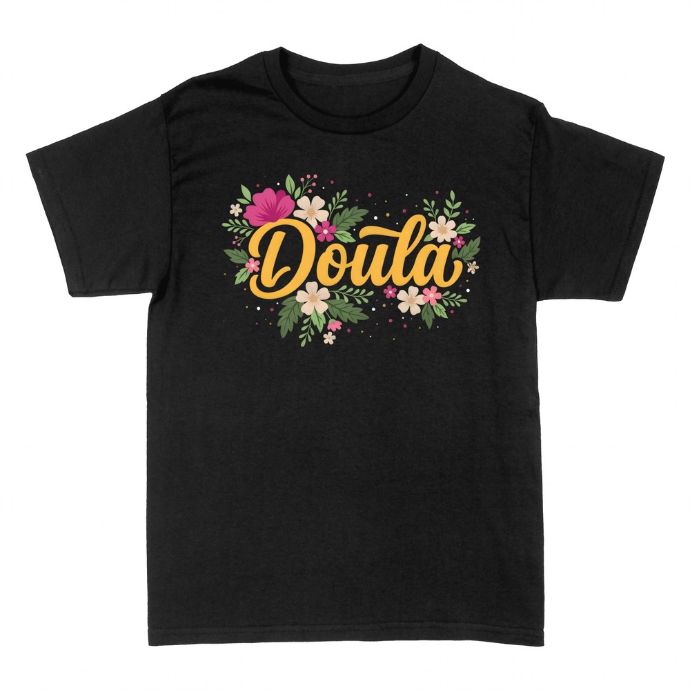 T-shirts: Doula florale accompagnante de naissance